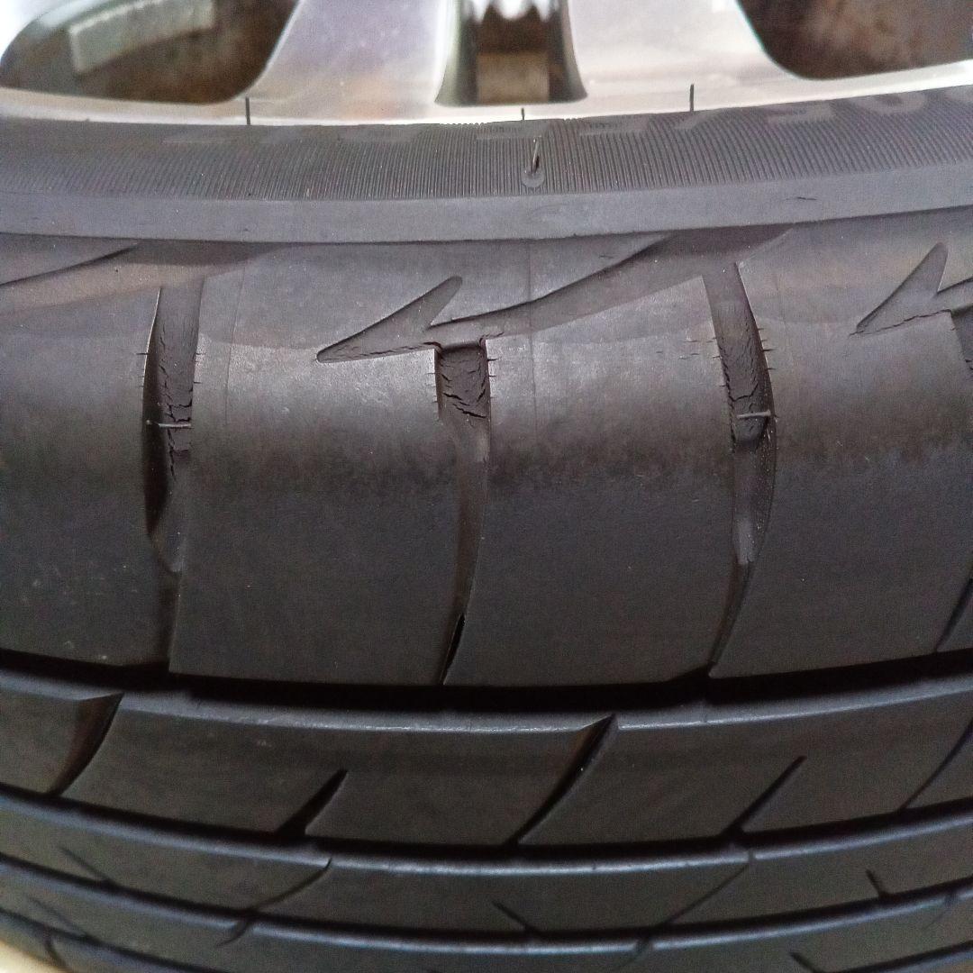 一休 ホンダ 17インチ RSZ純正ホイールタイヤセット ブリジストン