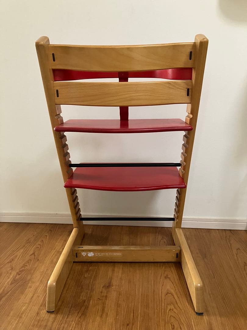 【美品】ストッケ ベビーチェア 木製　欧風