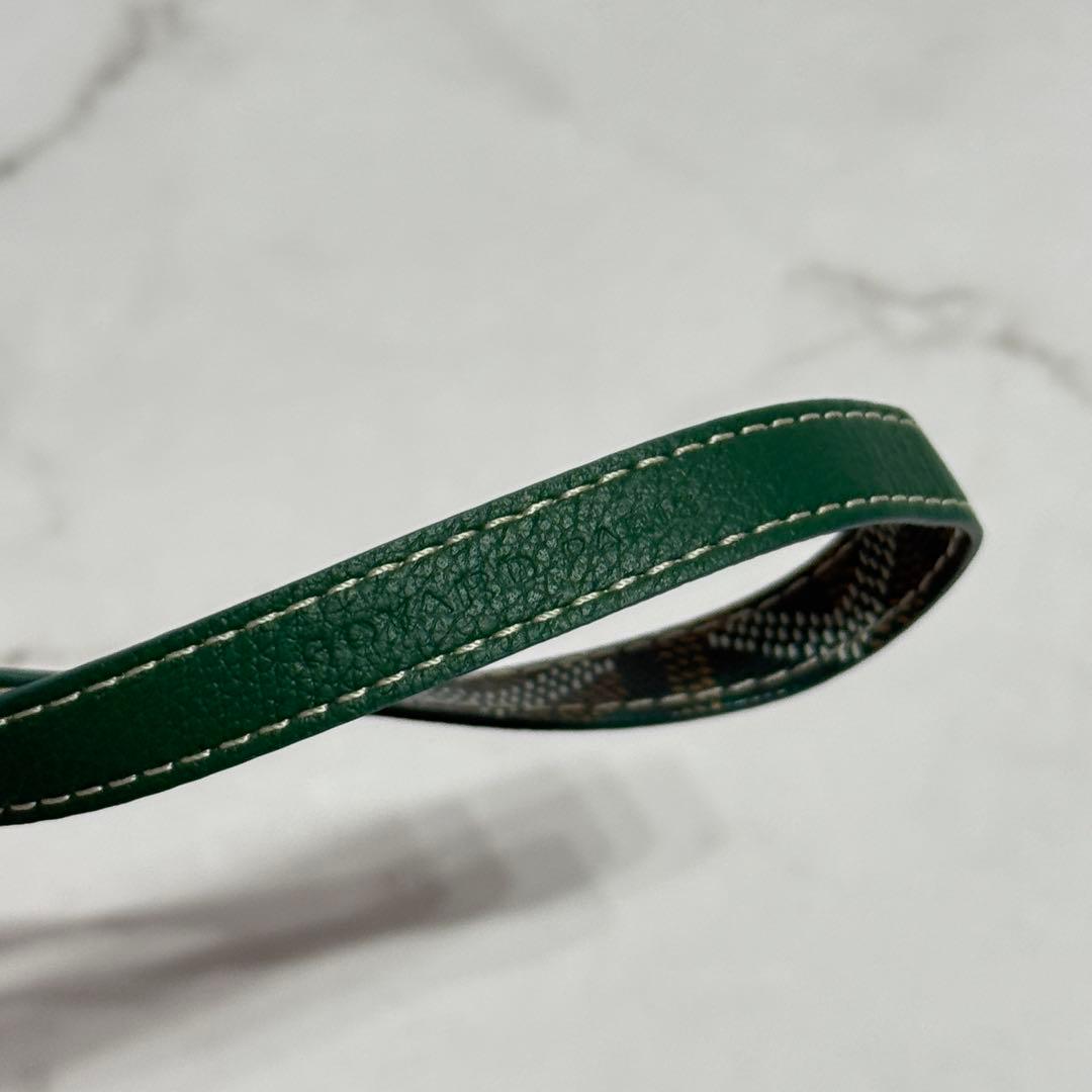 【美品】 GOYARD ゴヤール レザー セサミ キーチェン キーホルダー