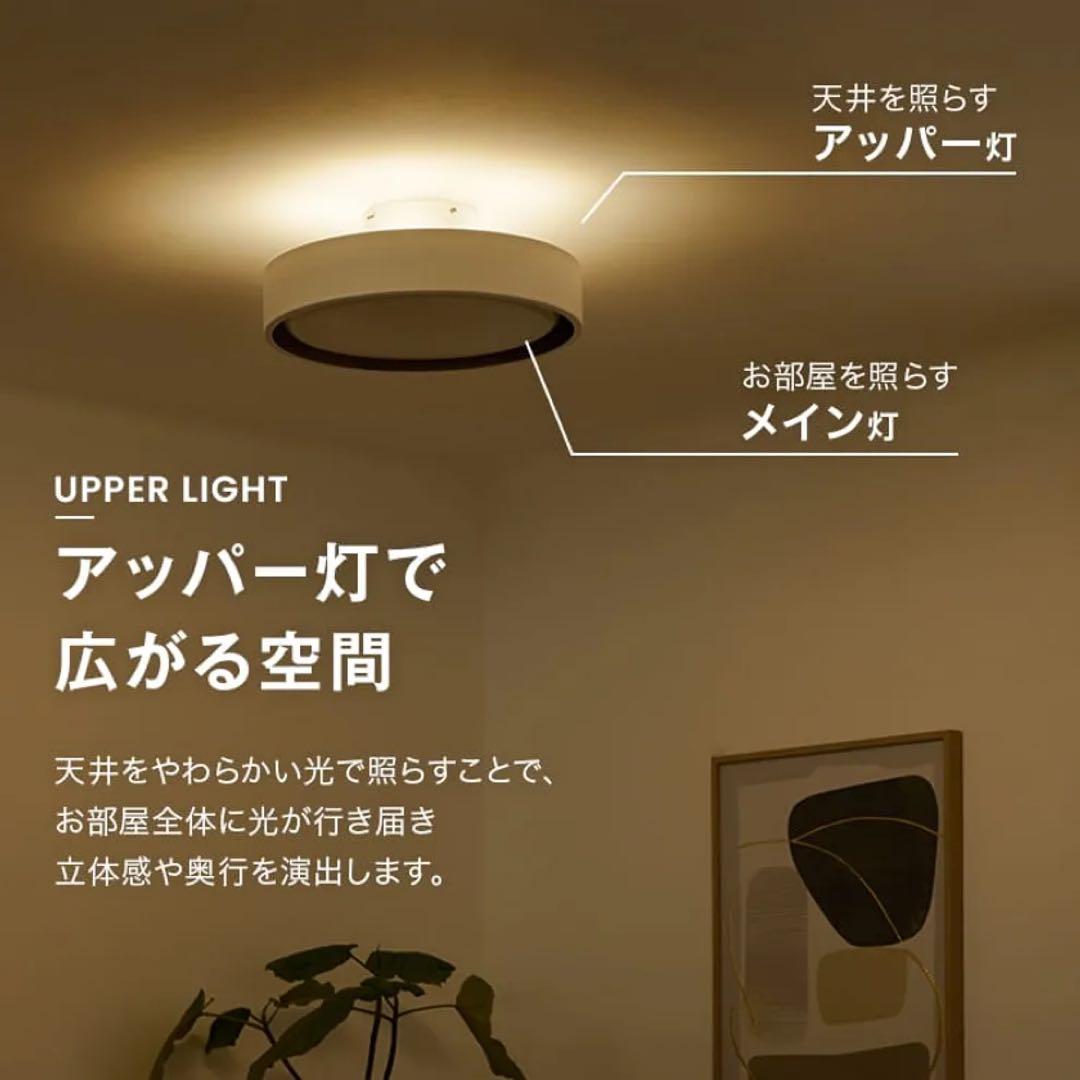 【新品】LOWYA 調光機能付きシーリングライト 元値19990円