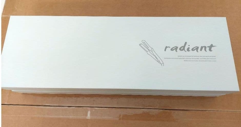 新品 正規品 radiant ラディアント ストレート アイロン 35mm