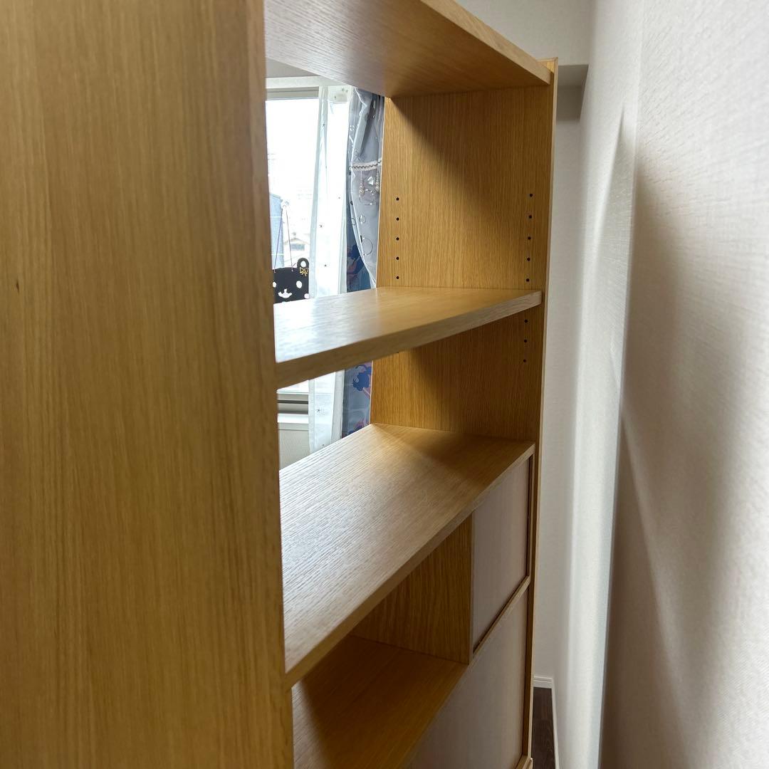 unico ウニコ トールシェルフ SIGNE シグネ　廃盤 本棚 引出付き