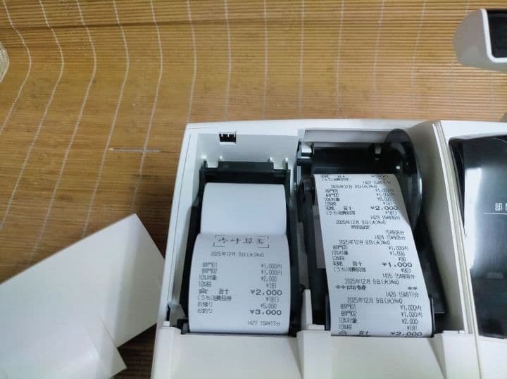 テックレジスター　MA-550　ツインプリンター　人気機種　118860