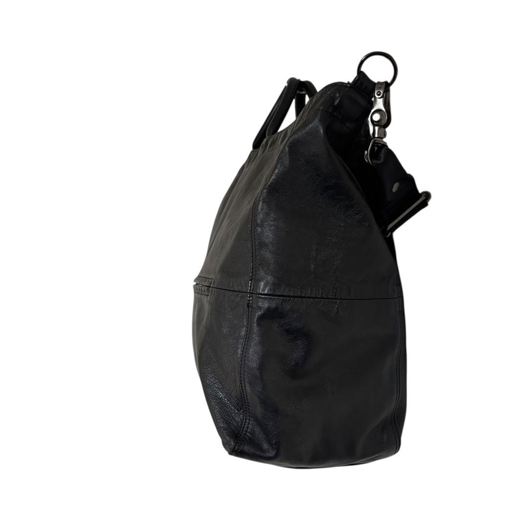 【超希少】　PORTER ポーター　フルレザー　2way ショルダーバッグ　クロ