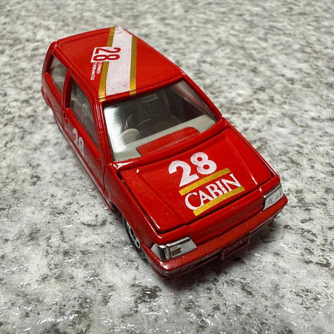 希少品　トミカ赤箱ホンダシビック3ドア「28 CABIN」