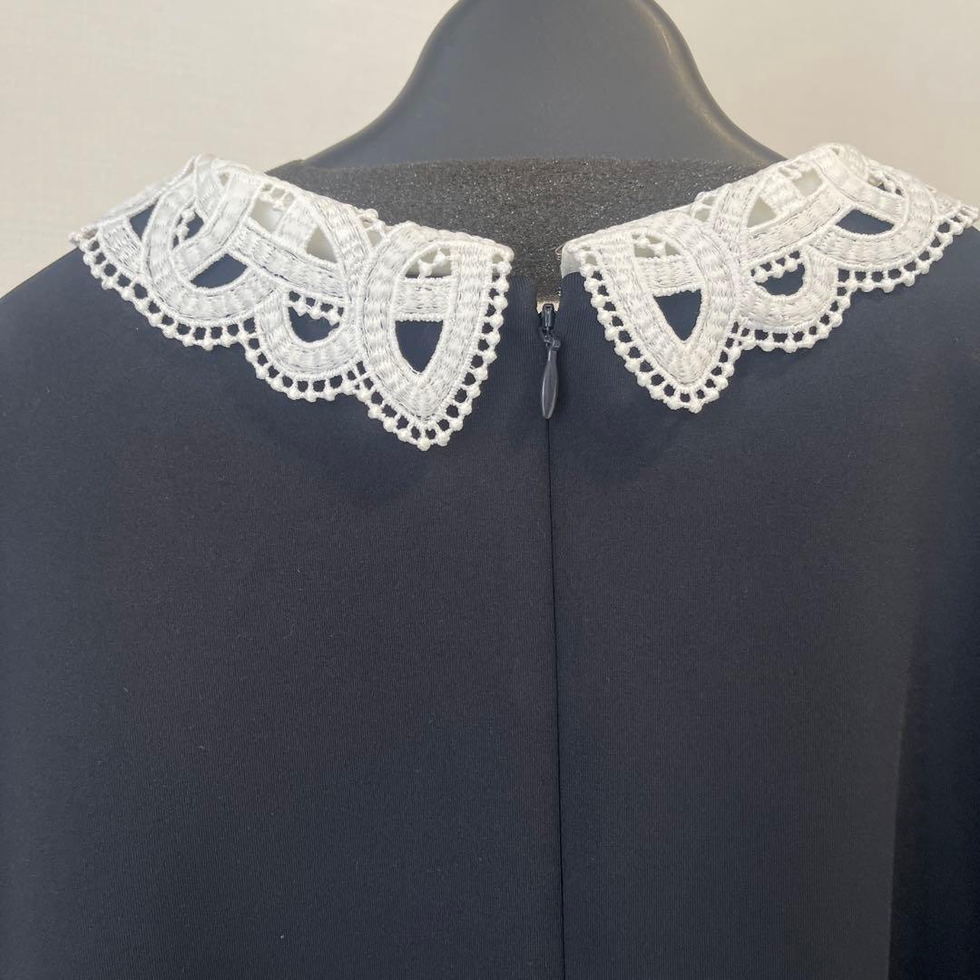 一度着用　ユナイテッドアローズ SPONGY ペプラム ブラウス 36