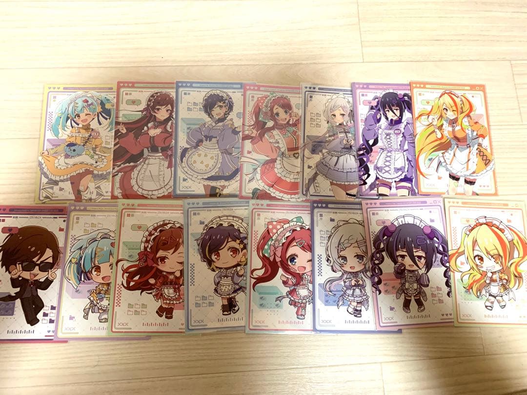 ゾンビランドサガ　ジャージメイド　購入特典　ポストカード　コンプリート