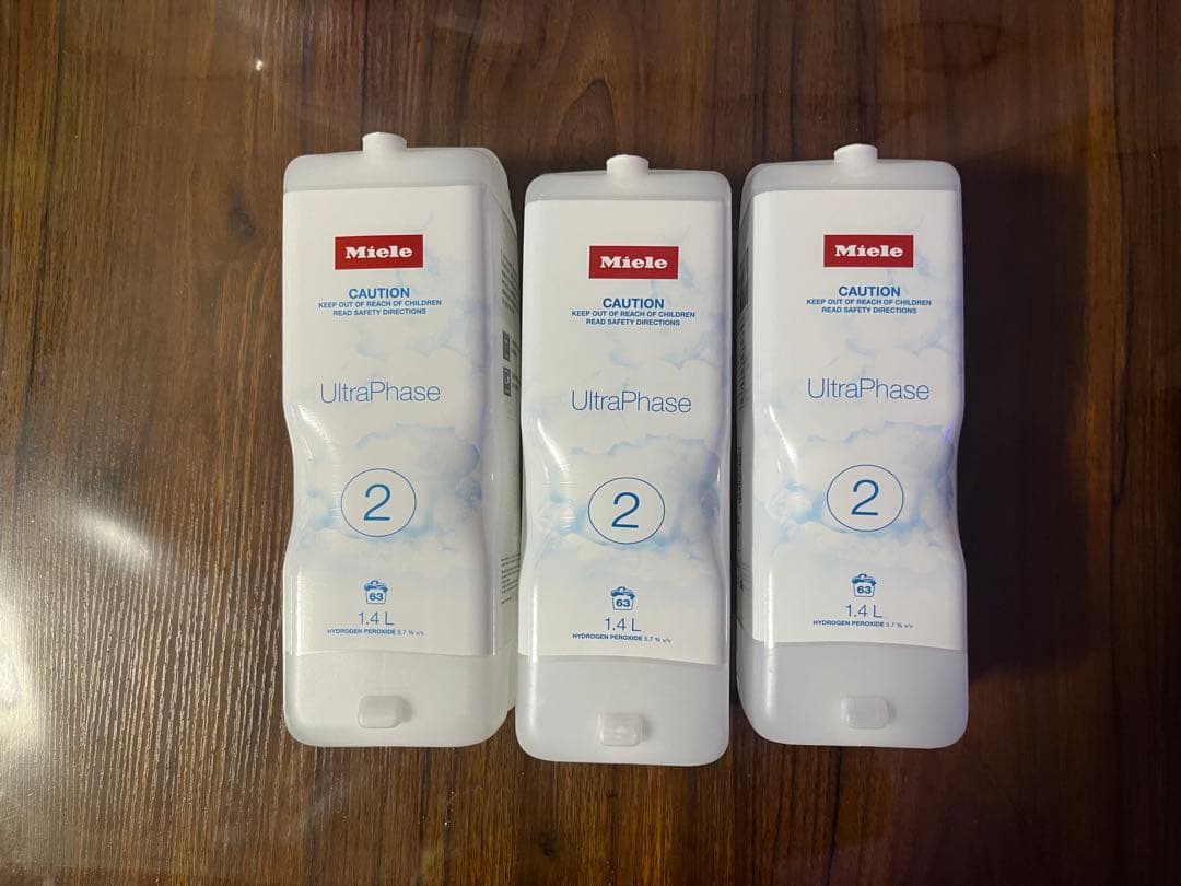 Miele UltraPhase 液体洗剤 6本