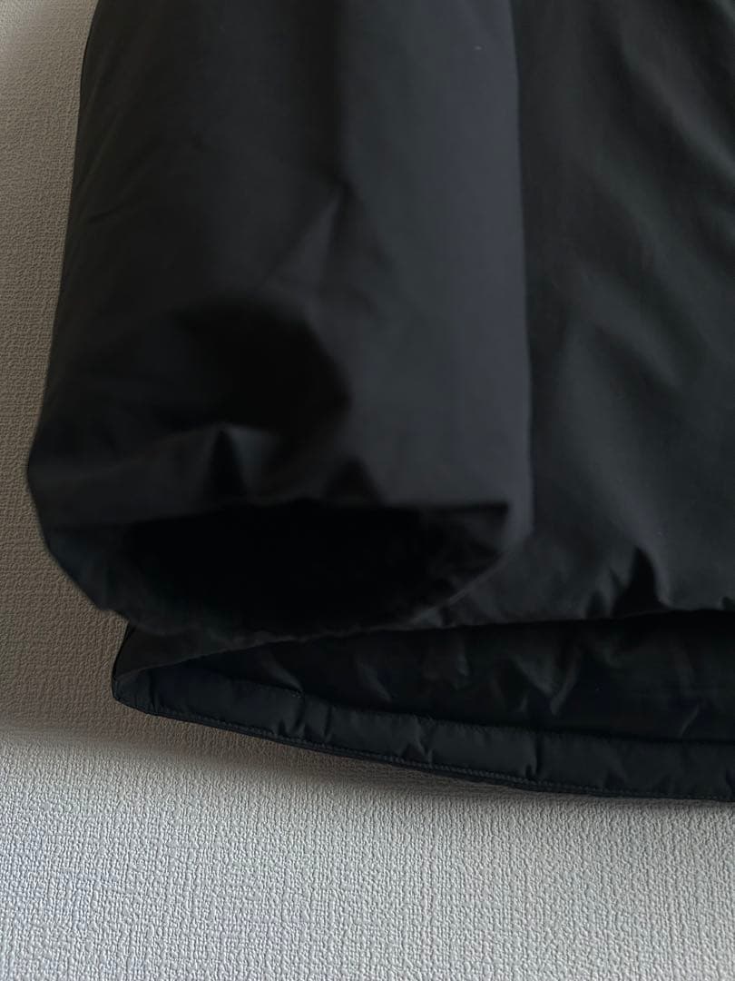 t*s様 【無印良品】22awスタンドカラー撥水ダウンジャケット黒mujilab