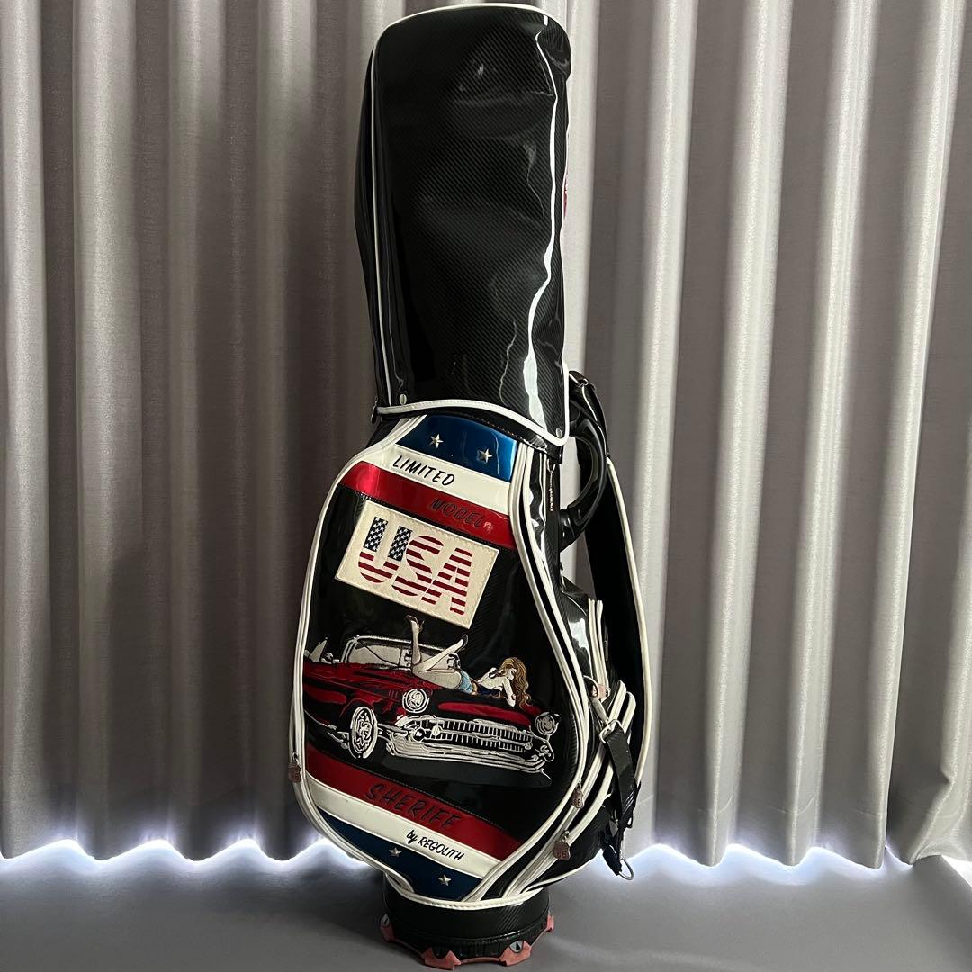 Sheriff シェリフ　限定　キャディバッグ ヘッドカバー セット　ゴルフ