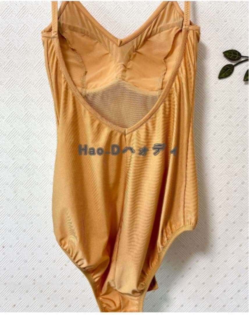 新品★ラテンタン★L★レオタード★胸パット付きインナー★バレエ