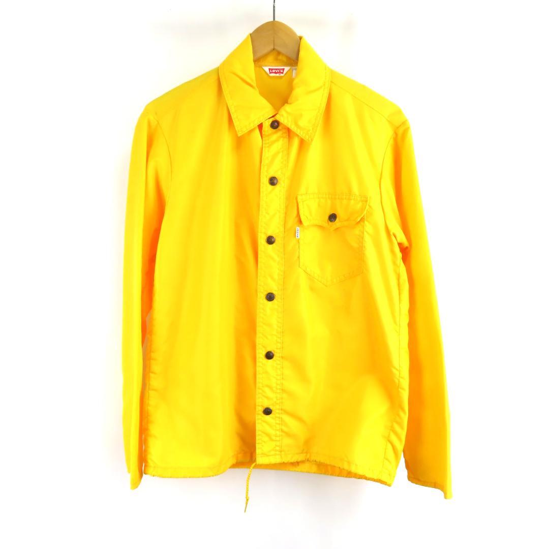 美品 70s VINTAGE USA製 Levis ナイロン コーチ ジャケット