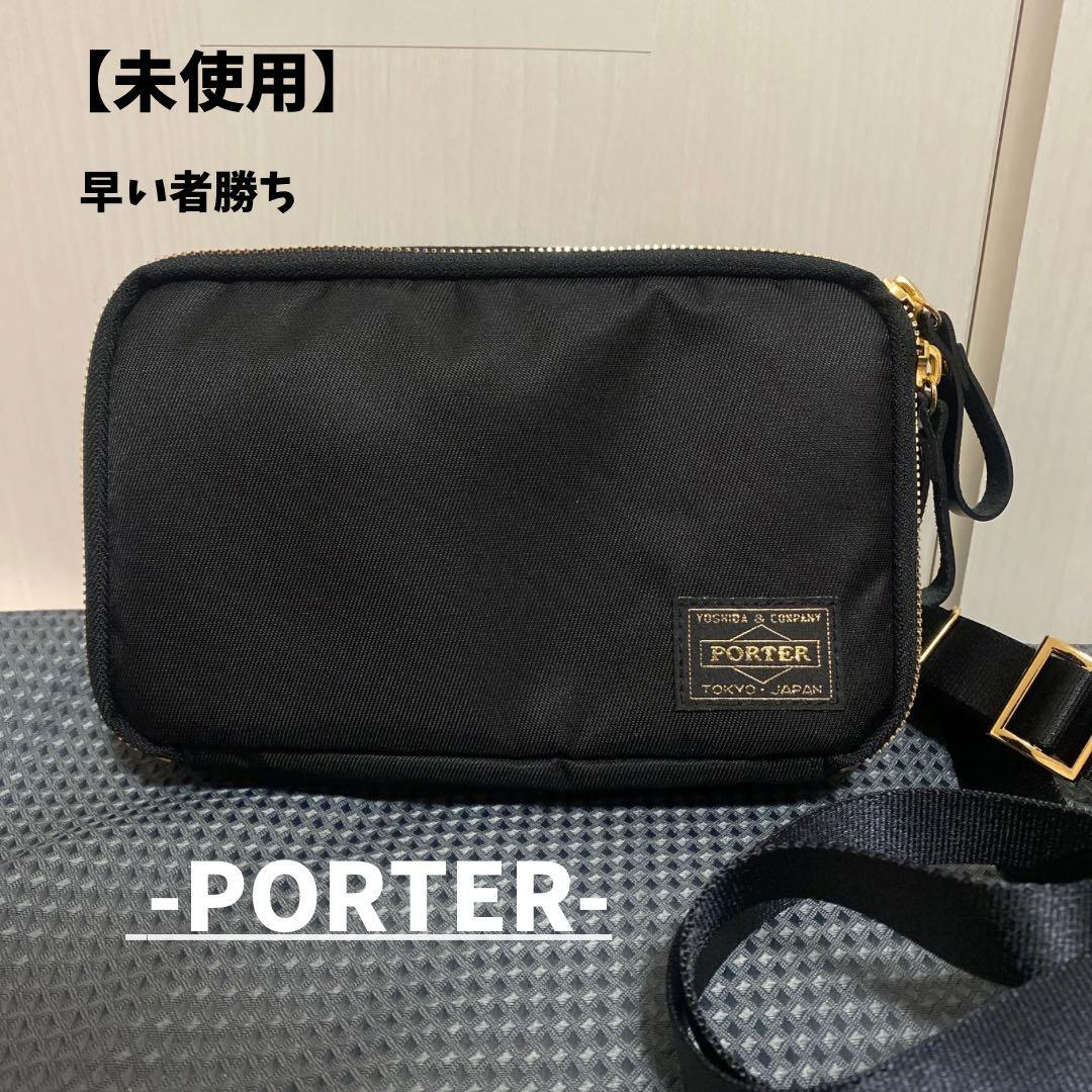 未使用 大人気 PORTER GIRL シア ウォレット ショルダーバッグ