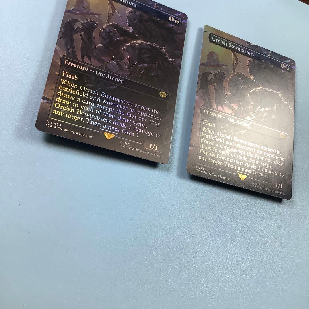 *バラ売り可* オークの弓使い　LTRボーダーレス英語foil2枚セット