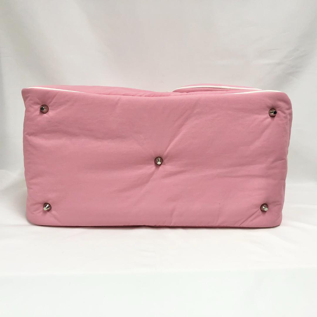 ○★訳有り新品未使用　WAAC (ワック)　中綿タフタボストンバッグ　ピンク