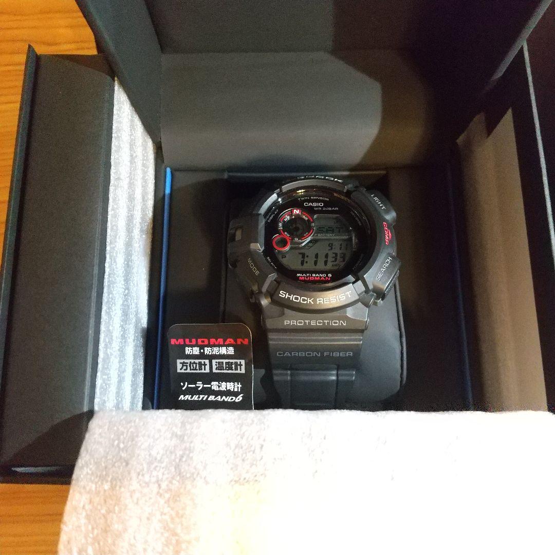 美品 CASIO G-SHOCK GW-9300-1JF MUDMAN 箱あり