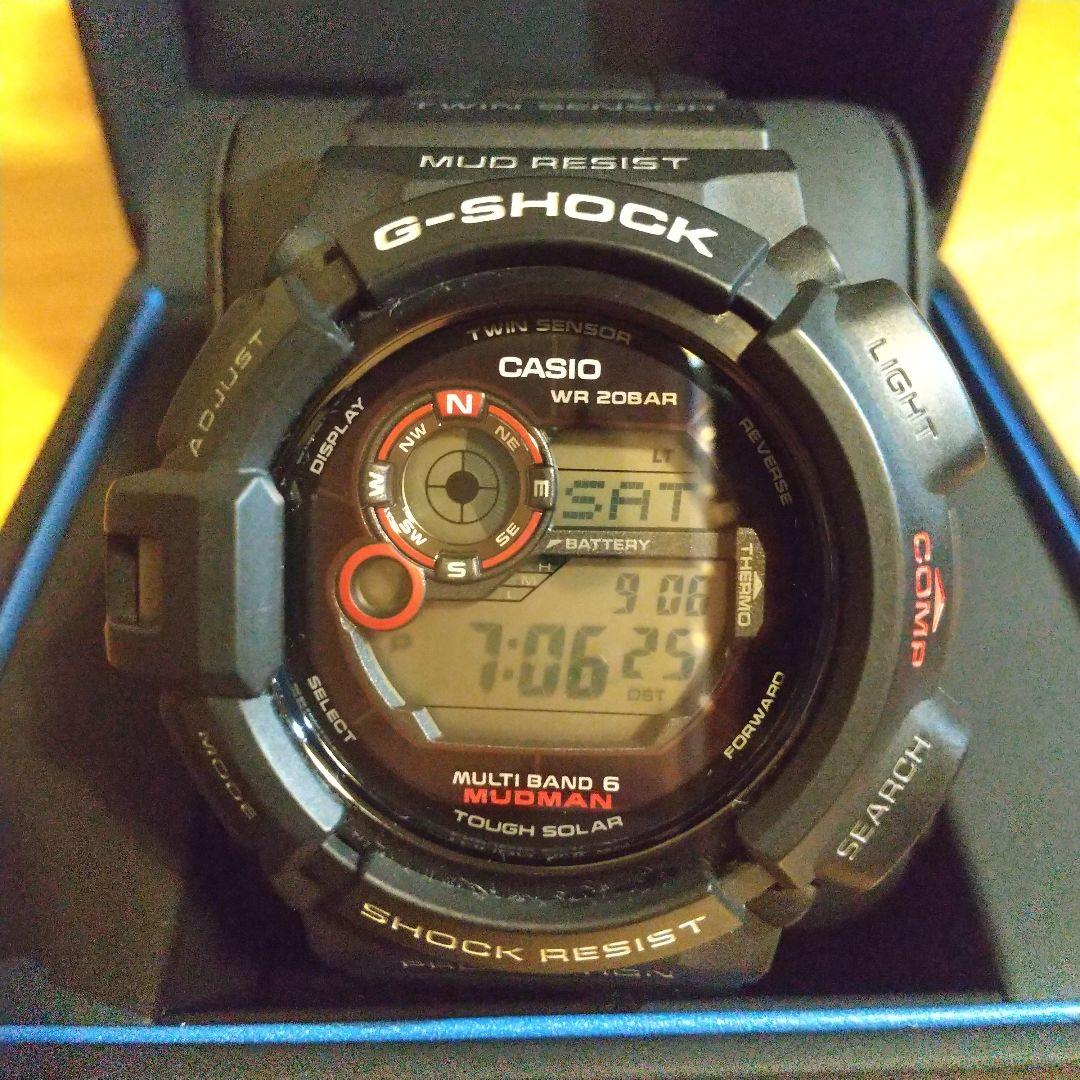 美品 CASIO G-SHOCK GW-9300-1JF MUDMAN 箱あり
