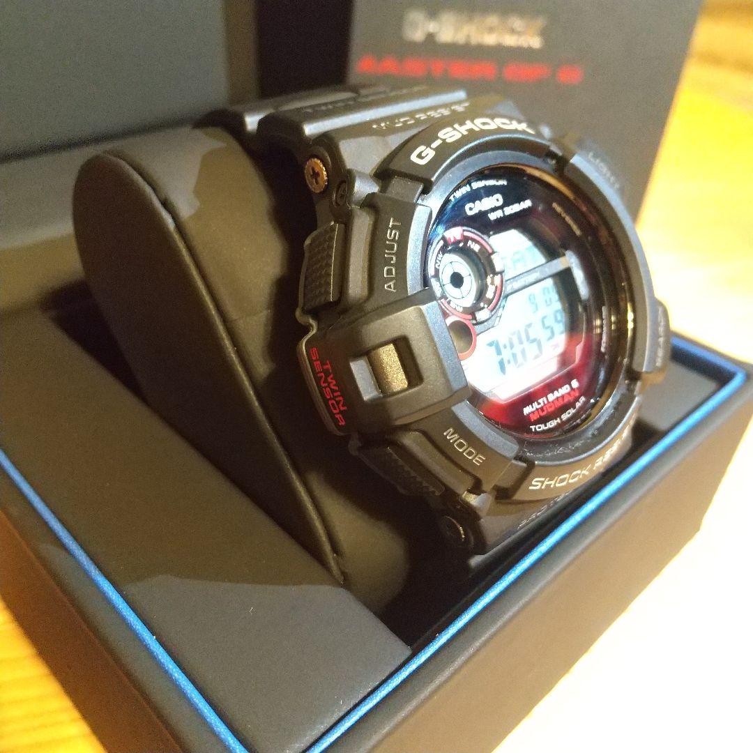 美品 CASIO G-SHOCK GW-9300-1JF MUDMAN 箱あり
