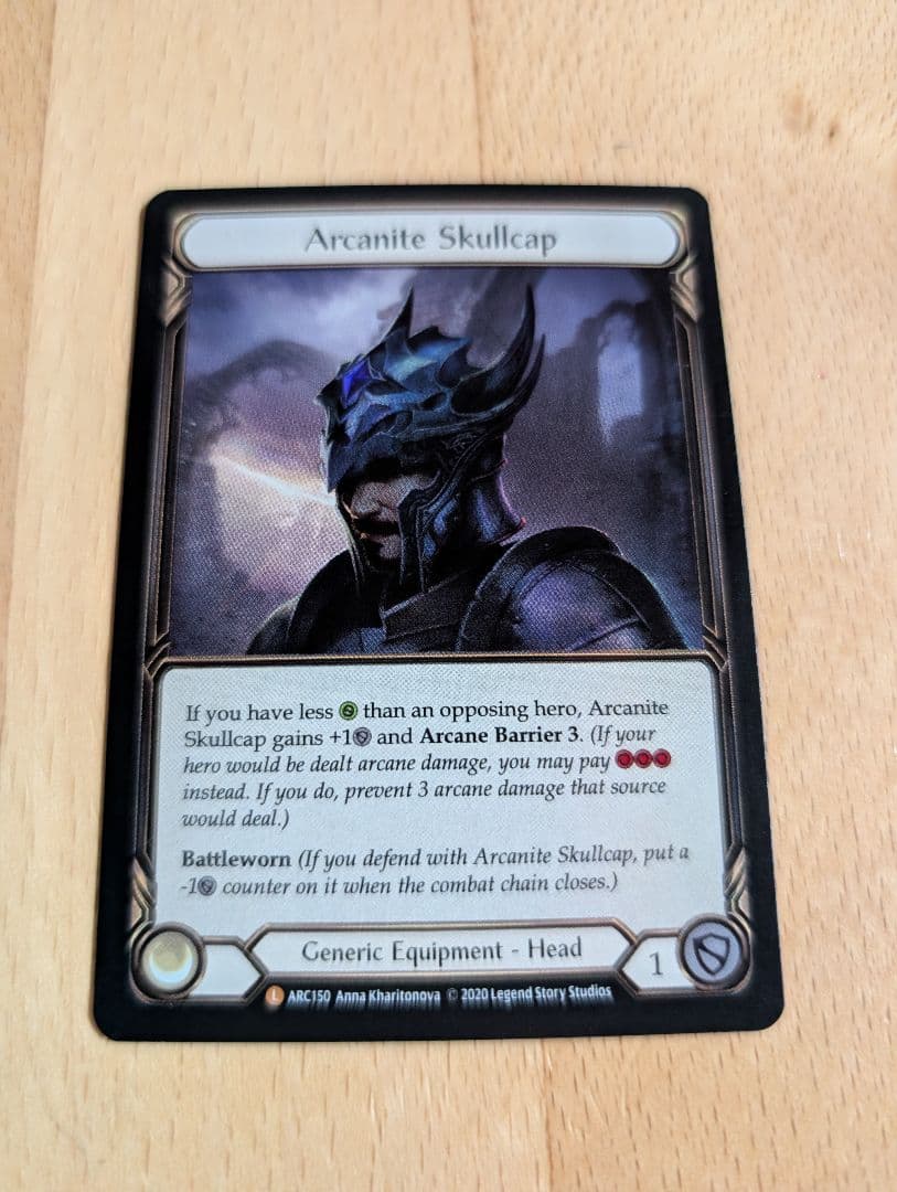 その他 Arcanite Skullcap RF flesh and blood