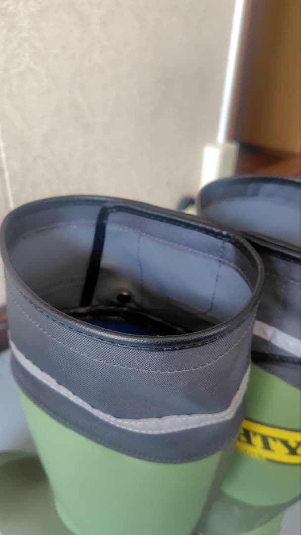 大同 マイティーブーツ MIGHTY スパイク付き安全靴 緑色 24センチ