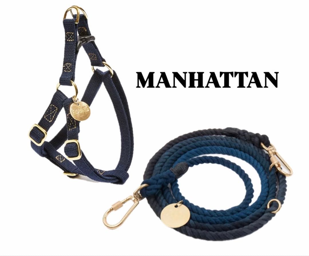 FOUND MY ANIMAL ハーネス ショルダーリード MANHATTAN