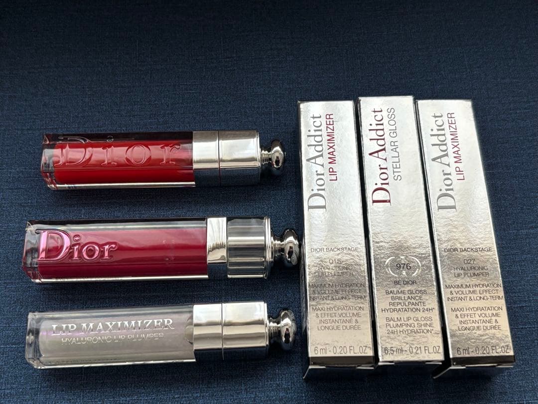 【Dior 】 Maximizer & Stellar Gloss 3本セット
