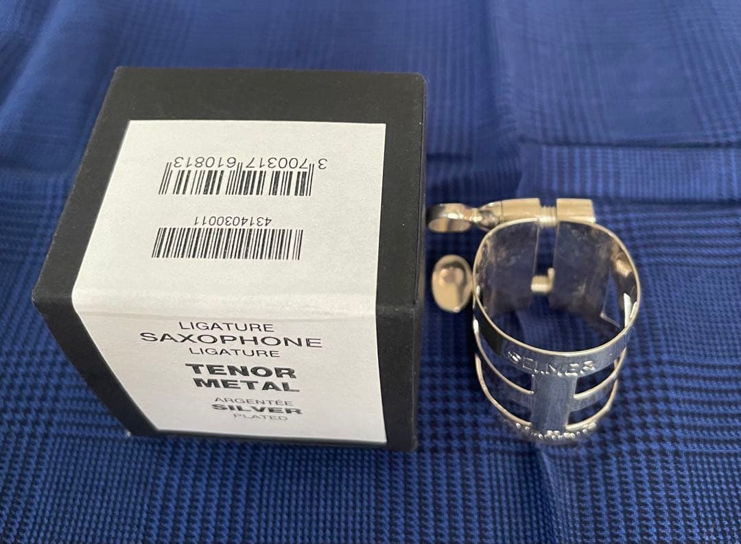 セルマー製リガチャー テナーサックスメタル用（値下げしました。）