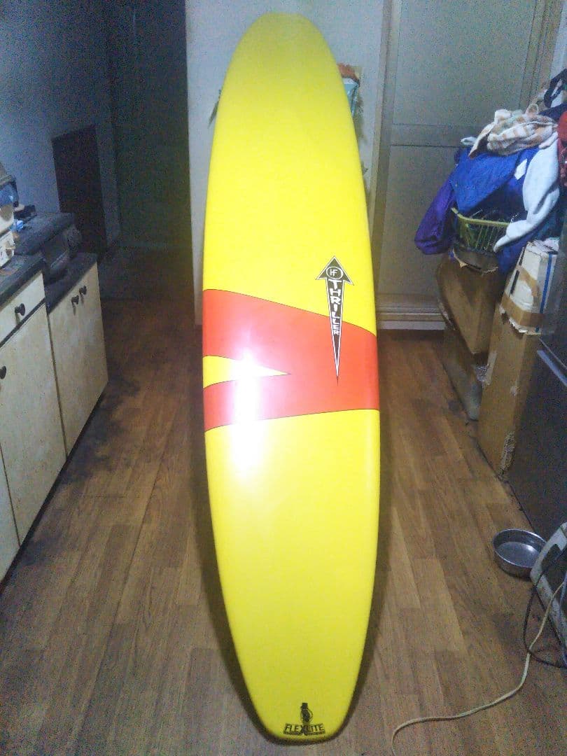 ハービーフレッチャースリラーロングボードフィンニットケース付き大幅値下げ