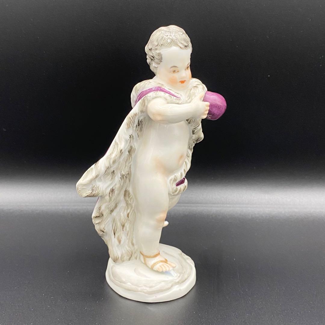 マイセン フィギュリン 冬の寓意 四季 A71 ケンドラー 1級品 訳アリ