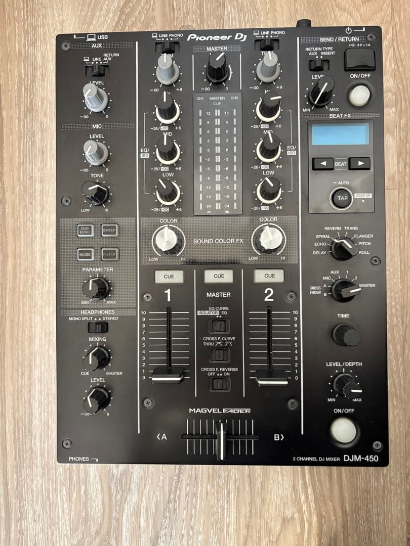 Pioneer DJ DJM-450 2チャンネルミキサー