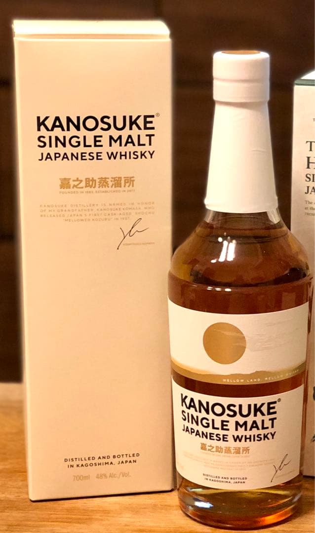 ⭐︎品薄★ 新バッジ品☆嘉之助蒸溜所 シングルモルト 700ml