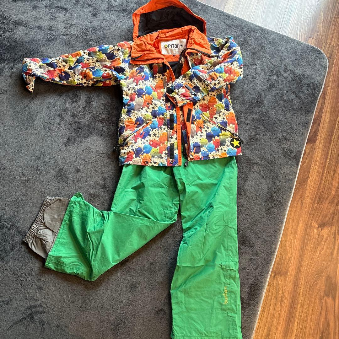 PITAN スノーボードウェアセット SSサイズ