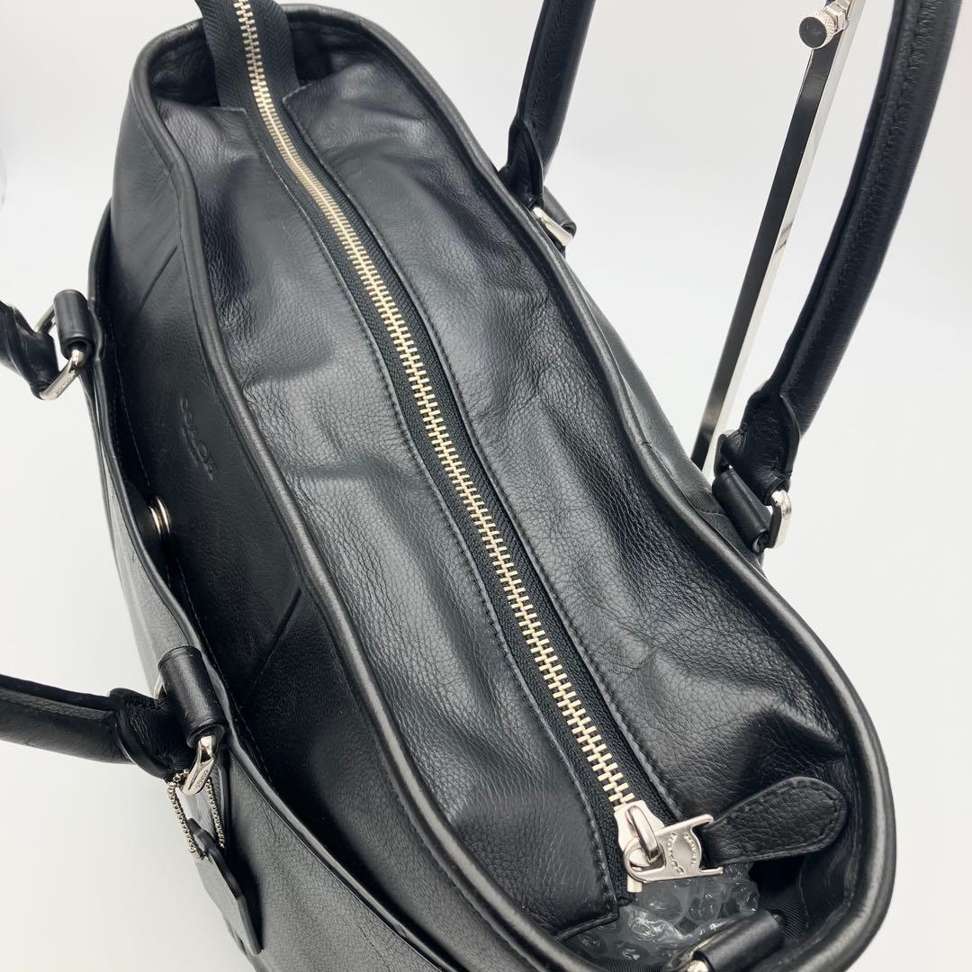 コーチ ブリーフケース ビジネスバッグ メトロポリタン レザー 大容量 A4可