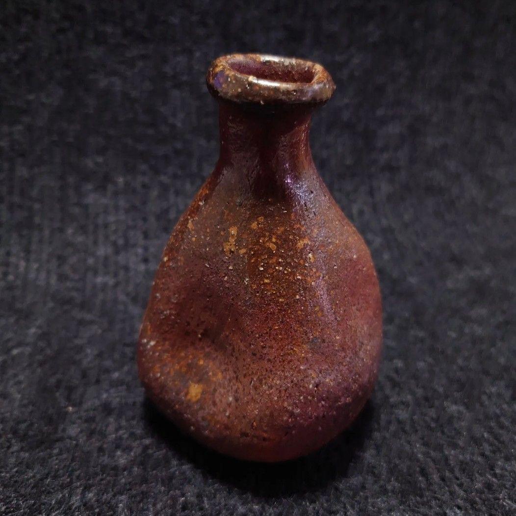 【2318】89.うさぎプレート…備前焼