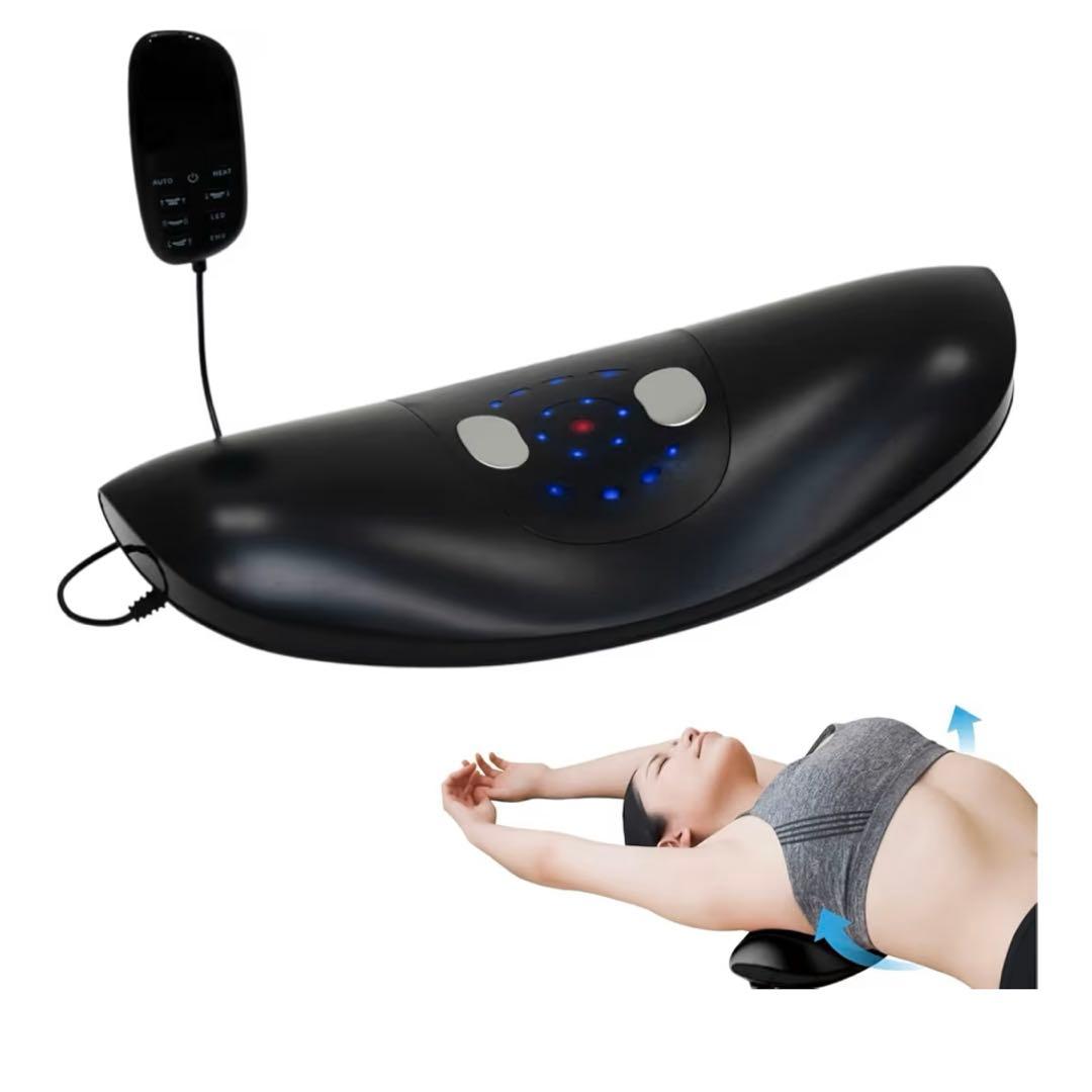 【HappineStyle】しなやかさん EMS 寝るだけ ボディケア 猫背 反