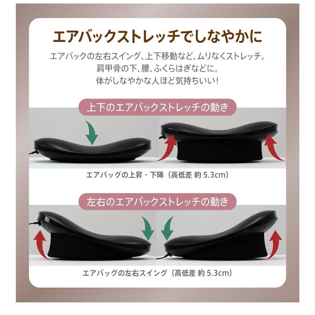 【HappineStyle】しなやかさん EMS 寝るだけ ボディケア 猫背 反