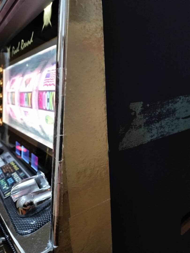 【パチスロ実機】高砂★ロッキー【不要機付】４号機・レア・希少台・人気台