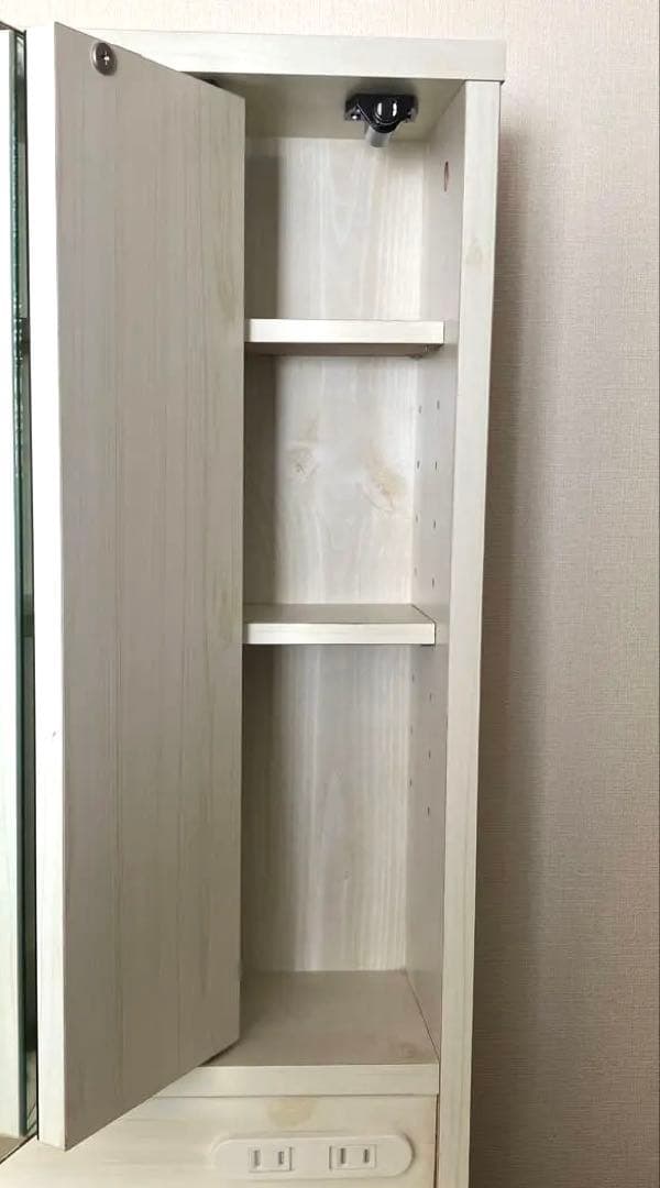 デスクドレッサー　三面鏡、鏡台