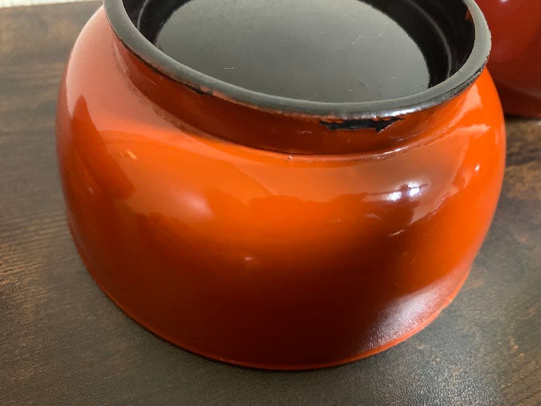 大正時代　金彩蒔絵　木製漆塗吸物椀　10客　大きめ　時代物　縁起物