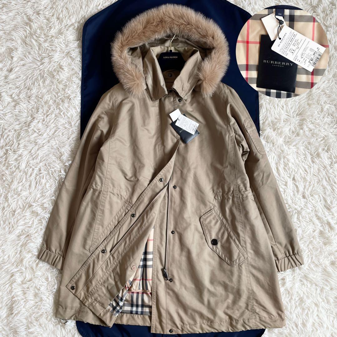 新品タグ付　サイズ2XL　バーバリーロンドン　モッズコート　4way　ベージュ