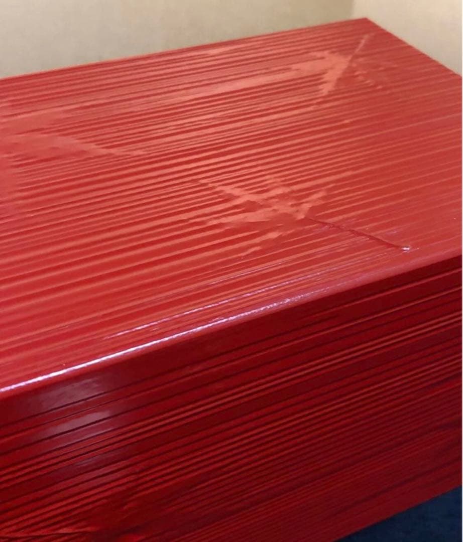 《R》紅葉 一閑 茶箱 3点付 遠州流 中谷光哉 共箱260107か5