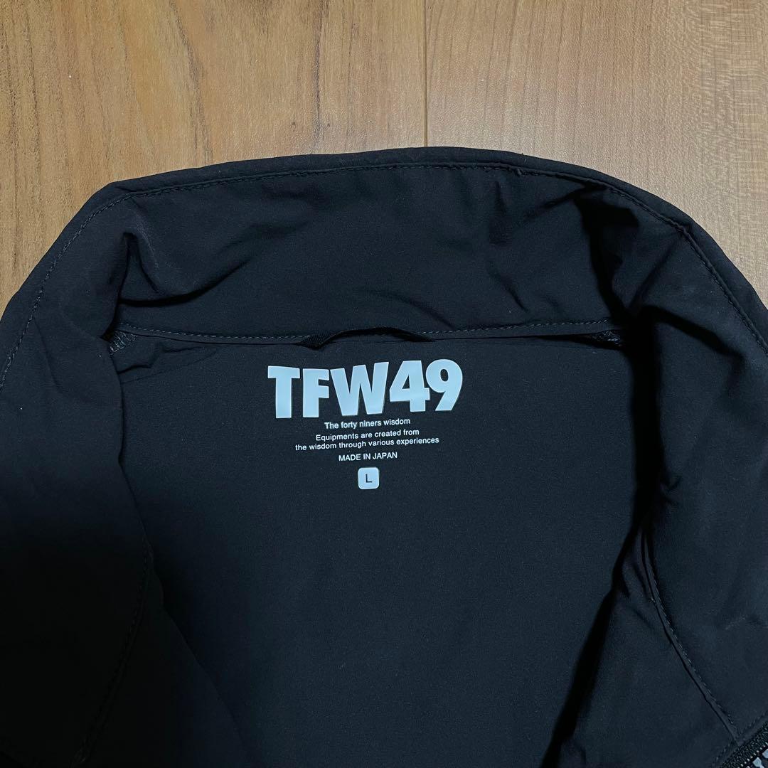定価5.3万　TFW49 ダウンブルゾン　ブラック　L ゴルフ