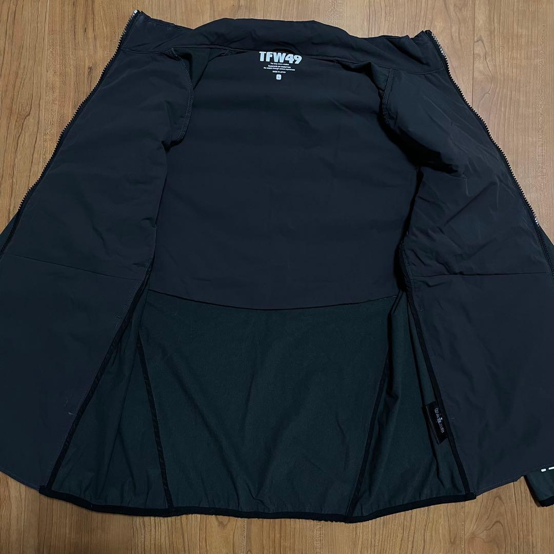 定価5.3万　TFW49 ダウンブルゾン　ブラック　L ゴルフ