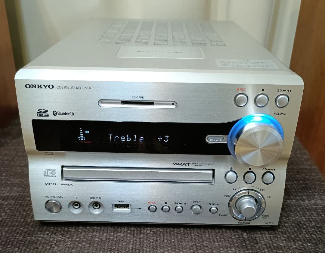 ONKYO NFR-7 CD/SD/USB ブルートゥス レシーバー 付属品一式