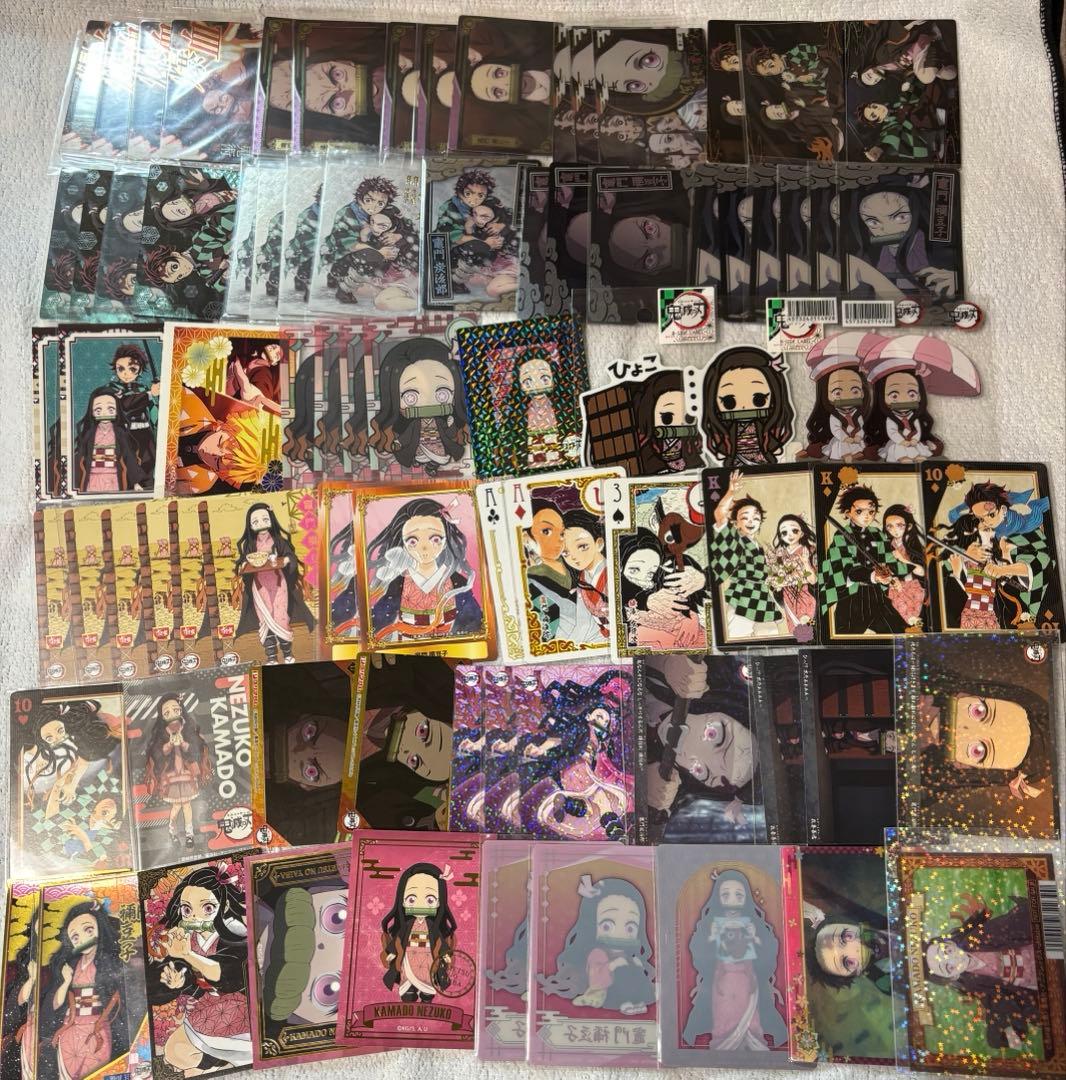 竈門禰豆子 カード 180枚以上 まとめ売り