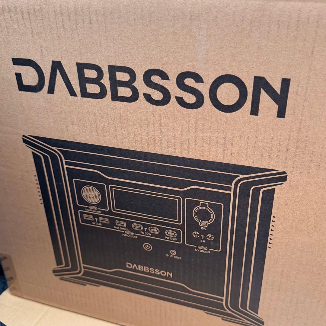 新品 Dabbsson DBS1300 ポータブル電源 ポータブルバッテリー