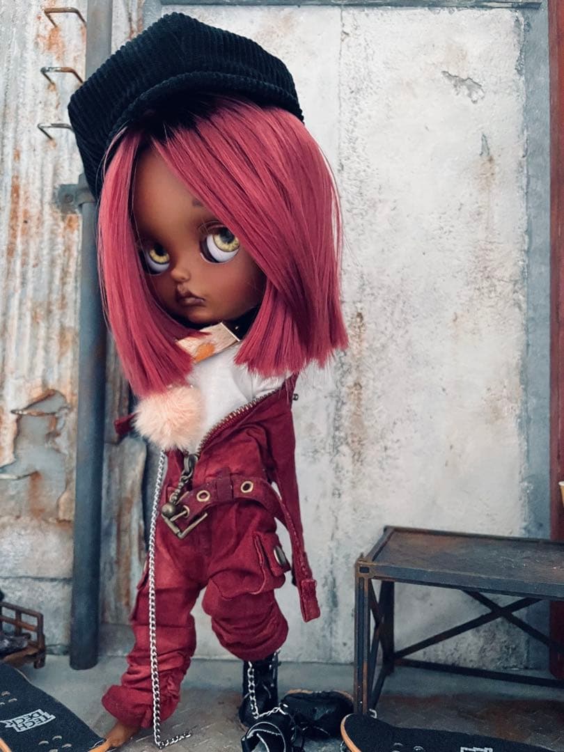 カスタム アイシードール スーパーブラック アウトフィット付属 フルセット