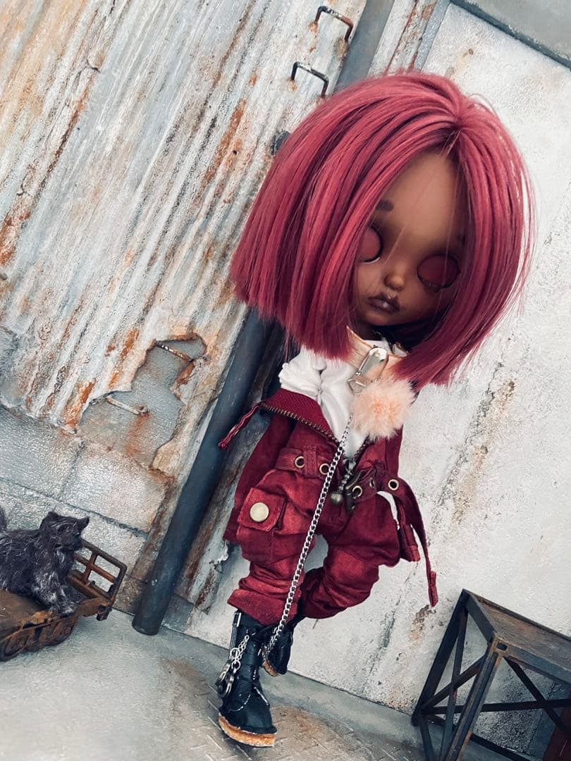 カスタム アイシードール スーパーブラック アウトフィット付属 フルセット