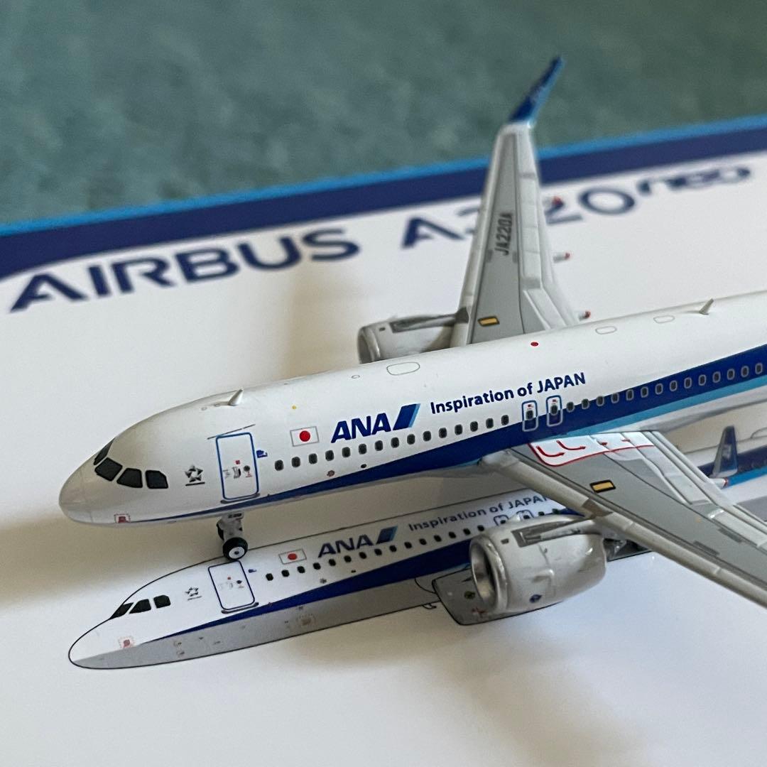 ANA A320neo 全日空 エアバス JA220A ph 1:400