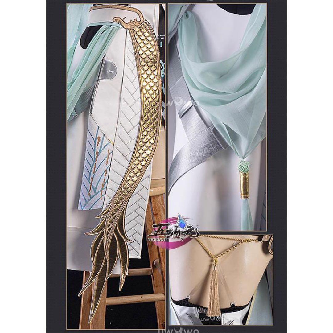 【即発送】鳴潮 今汐 コスプレ衣装 フルセット S ウィッグ靴
